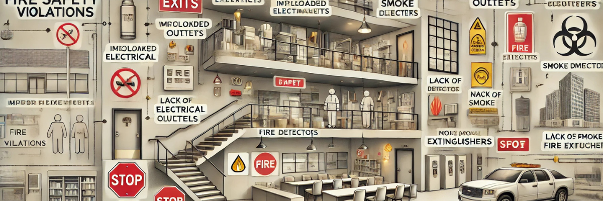General list of fire safety violations