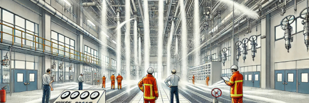 Fire Suppression Deluge Spray System Testing Procedure