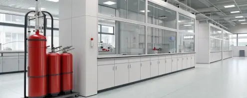 Clean Agent Fire Suppression (FM-200 / Novec 1230)