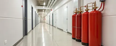 Fire Suppression System for Hotels & Resorts in Clean Agent Suppression Systems for Ideal for: Server rooms, BMS hubs, CCTV control areas FM-200 and Novec 1230 protect without leaving residue Safe for electronics, staff, and guests A must-have in high-value resort fire safety solutions