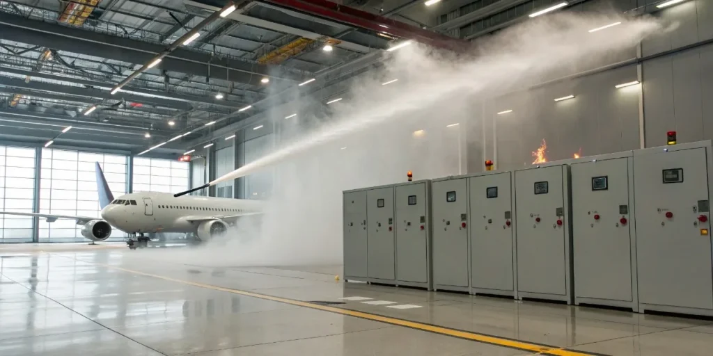 Water Mist Fire Suppression for Aviation