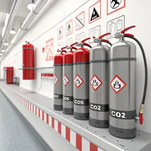 CO2 BASED FIRE EXTINGUISHERS