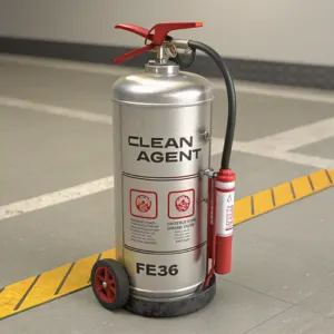 CLEAN AGENT FIRE EXTINGUISHER (FE 36 BASED PORTABLE STORED PRESSURE)